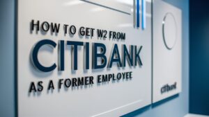 Citibank W2 Former Employee