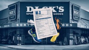 Dicks Sporting Goods W2 Former Employee