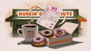 Dunkin' Donuts W2 Former Employee